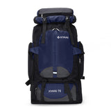 Hiking Backpacks 70L Outdoor Mountaineering Bag Large Capacity Backpack