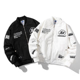 Varsity Jacket Spring Festival Gala Autumn Embroidery Jacket White Coat Short Women