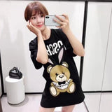 Moschino T Shirt Bear T-Shirt Plus Size Couple