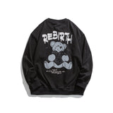 Crew Neck Sweatshirts for Men Men's Autumn Sweater Loose Casual Love