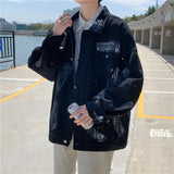 Men Denim Jackets Spring and Autumn Denim Jacket for Men