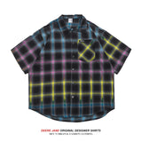 Men's Shirt Short-Sleeved Shirt Men's Summer Thin Loose Casual Top