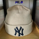 Yankee And Dogers Winter Hat Autumn And Winter Warm Knitted Hat Beanie Hat Men