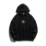 Man Fall Outfis Clothes Vintage Autumn Letters Printed Hoodie Men's Loose Casual Couple Bottoming Shirt