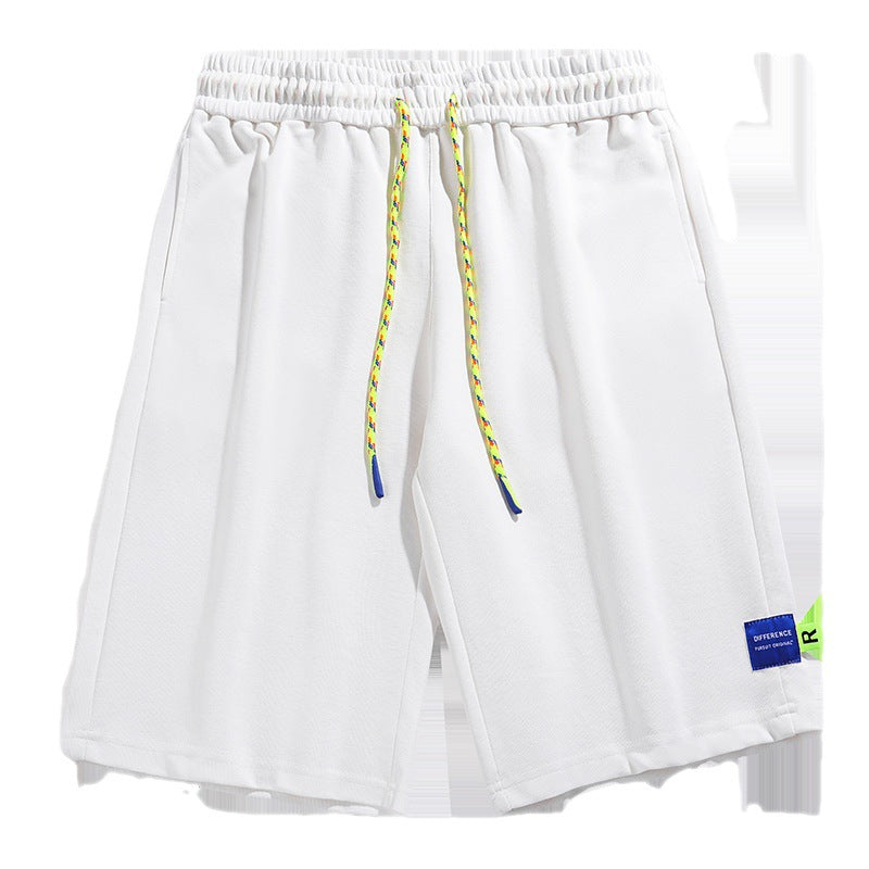 Men White Shorts Casual Pants Summer Men's Shorts Loose