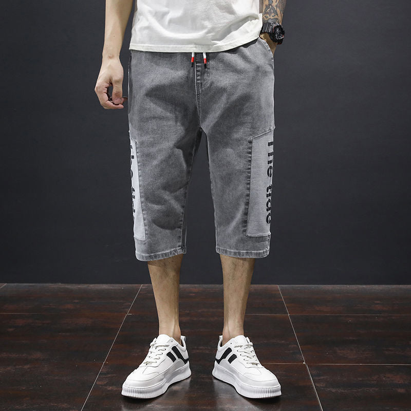 Men Denim Shorts Men's Summer Casual