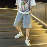 Men Denim Shorts Men's Summer