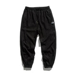 Man Fall Outfis Autumn Retro Ankle Banded Working Pants Men's Loose All-Matching Wide Leg Casual Pants