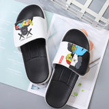 Beach Slides Summer Beach Outerwear Internet Hot Thick Bottom Female Cartoon