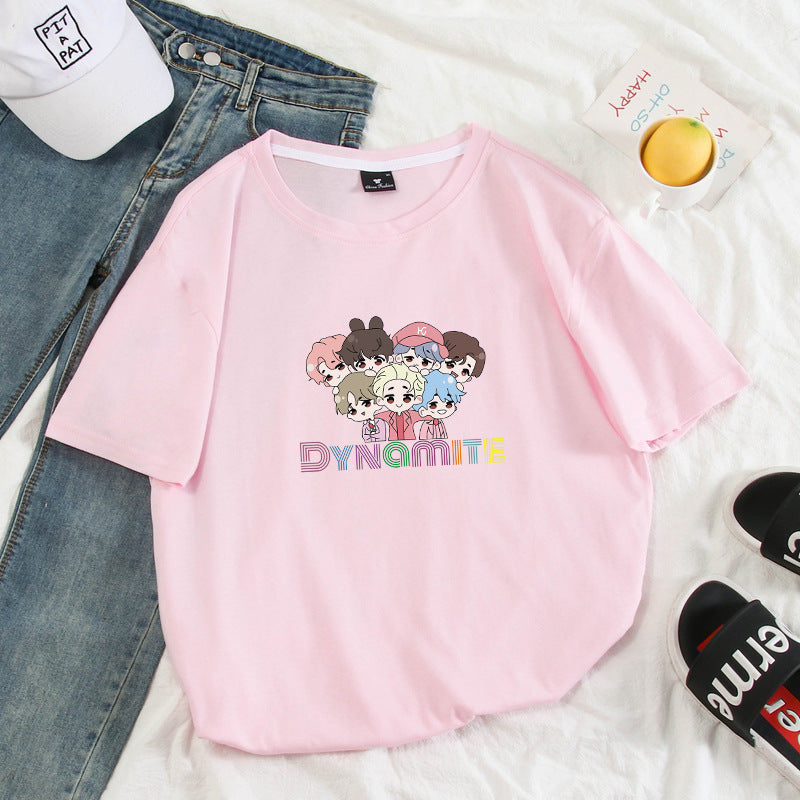 BTS Proof T Shirt Short Sleeve T-shirt Summer Loose T-shirt