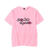 Squid Game Costume Printed Short-Sleeved T-shirt