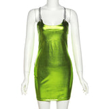 Music Festivals Rave Outfits Dress Summer Women's Sexy Backless Slim Fit
