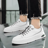 Flat Shoes Spring and Summer Fashion Casual White Shoes Men's Fashionable Men's Shoes Popular Sports Low-Top Men's Board Shoes