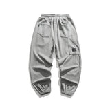 Man Fall Outfis Simple Skinny Sports Jogger Pants Loose Leisure All-Matching Trousers