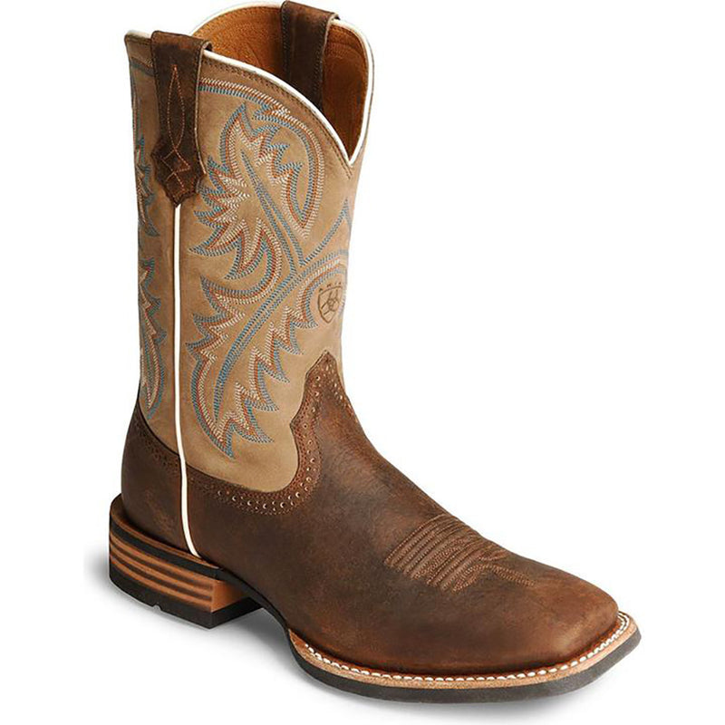 Yellowstone Cowboy Boots Vintage Autumn And Winter Men'S Totem Embroidery Plus Size Martin Boots