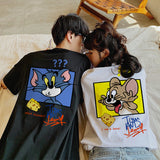 Tom And Jerry T Shirt Cat And Mouse Print