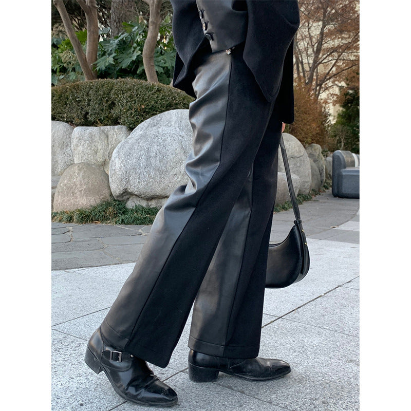Men's Pants Autumn Men's Loose Casual Patchwork Casual