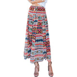 Coachella Music Festival Outfits Floral Skirt Summer Seaside Vacation Style Beach Dress