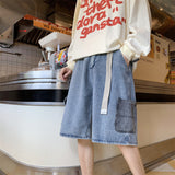 Men Denim Shorts Men's Summer