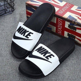 Men Slides Non Slip Shoes Indoor Outdoor Male Summer Statement Slippers