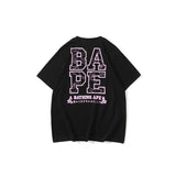 Bathing Ape T Shirt Spring and Summer Short Sleeve Mount Fuji Printed Fashion Casual T-shirt