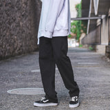 Men's Pants Retro Loose Straight Casual Trousers