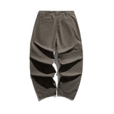 Man Fall Outfis Autumn Wide-Leg Overalls Men's Loose Straight Casual Simple Solid Color Trousers