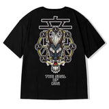 Men T-Shirts Three-Dimensional Letter Loose