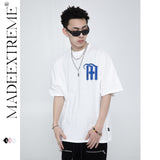 Y2g Shirts for Boys Summer Short Sleeve Men's Loose round Neck
