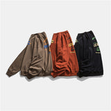 Crew Neck Sweatshirts for Men Men's Autumn Letter Printed round Neck Men's Clothing