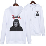 Squid Game Costume Hoodie Casual Zipper Sweater for Men and Women