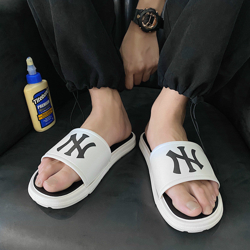 Men's Flip Flops Men Slides Comfort Slides Sandal Men's Summer Fashion Outdoor Beach Casual and Comfortable