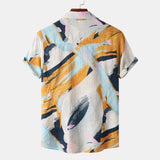 Camp Collar Shirt Personalized Floral Print