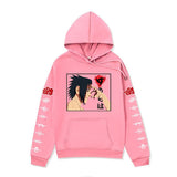 Anime Hoddies Naruto Sweatshirt Anime Cartoon Avatar Print Hoodie