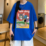 Tom And Jerry T Shirt Loose Cat And Mouse
