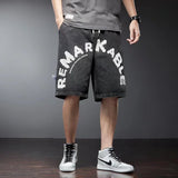 Men Jorts Summer Men's Jeans Shorts Loose Casual