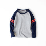 Children Long Sleeve Shirts Autumn Long Sleeve Bottoming Shirt Printed Long Sleeve