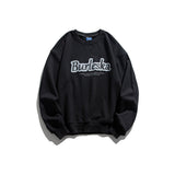 Crew Neck Sweatshirts Men's Autumn Loose Casual Letter Printing