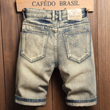 Men Jorts Men's Summer Fashion Brand Casual Loose