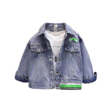Toddler Boys Jackets Boys' Denim Jacket Spring and Autumn