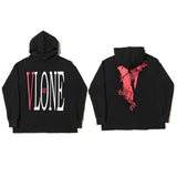 Vlone Hoodie Sweater Men'S Large V Coat Women'S Hooded