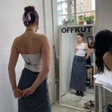 Vintage Y2g Shirts Sexy Camisole Summer Retro