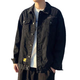 Men Denim Jackets Men's Spring and Autumn Loose Fashion