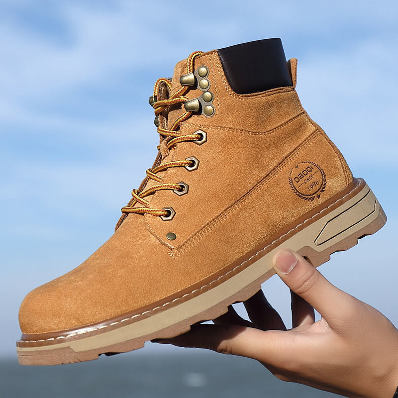 Men's Boots Work Boot Men Casual Hiking Boots Men Sports Casual Retro