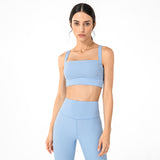Underwear for Sweating Sports Shockproof Nude Feel Running Yoga Vest