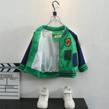 Toddler Boys Jackets Children's Clothing Boys Autumn Clothing Baseball Uniform Jacket