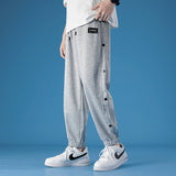 Grey Sweatpants Men's Fashion Brand Ankle Banded Sports Pants Spring and Summer Loose