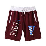 Vlone Shorts Men'S Beach Shorts Casual Plus Size Shorts Sports Shorts