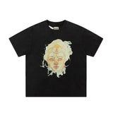 Gallery Dept T Shitrs Summer Printed Short Sleeve plus Size Half Sleeve