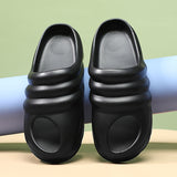 Mens Slide Plus Size Slippers Summer Men'S Casual Shoes Outdoor Beach Shoes